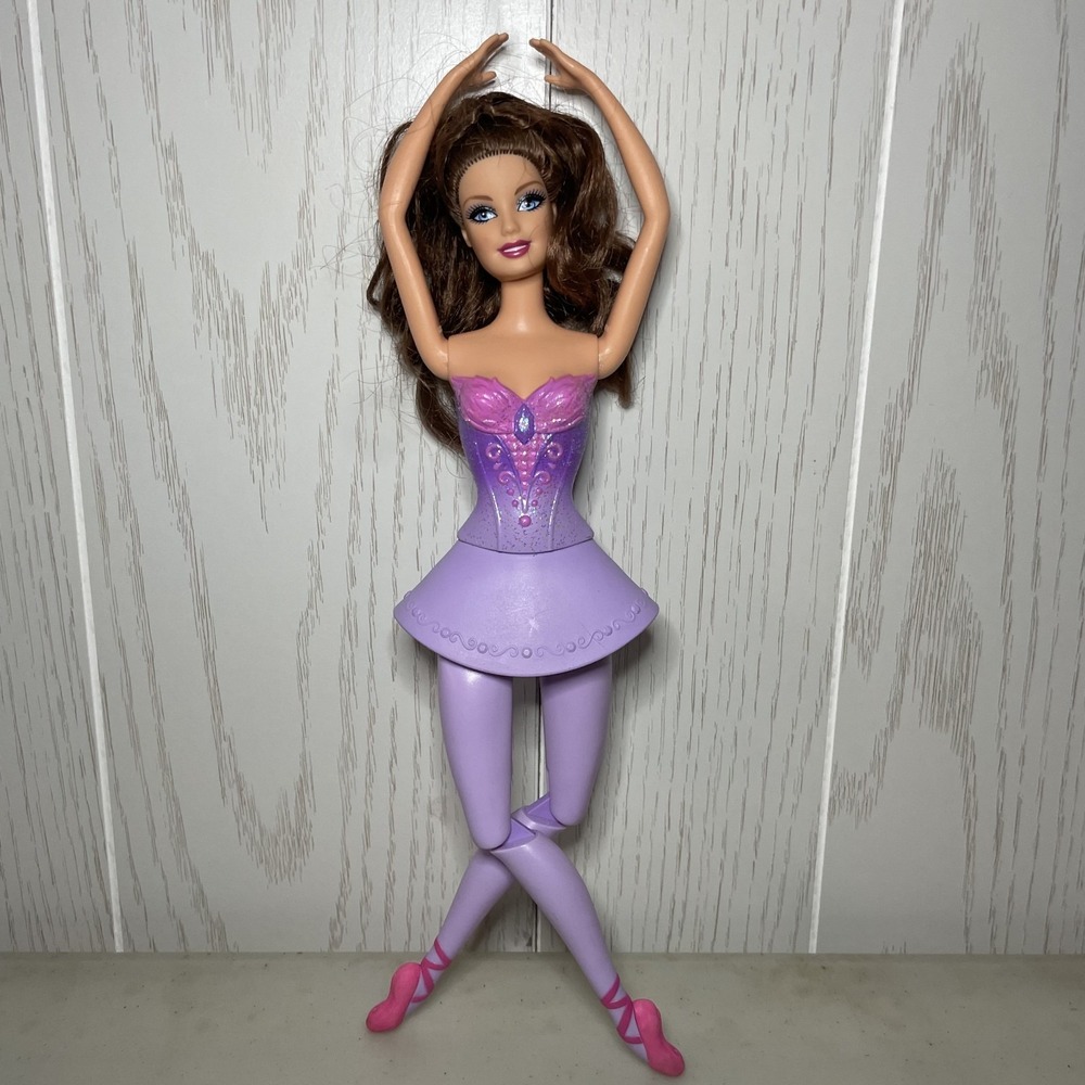 Mattel Barbie in the Pink Shoes Odette Ballerina Doll 2012 Poseable Toy